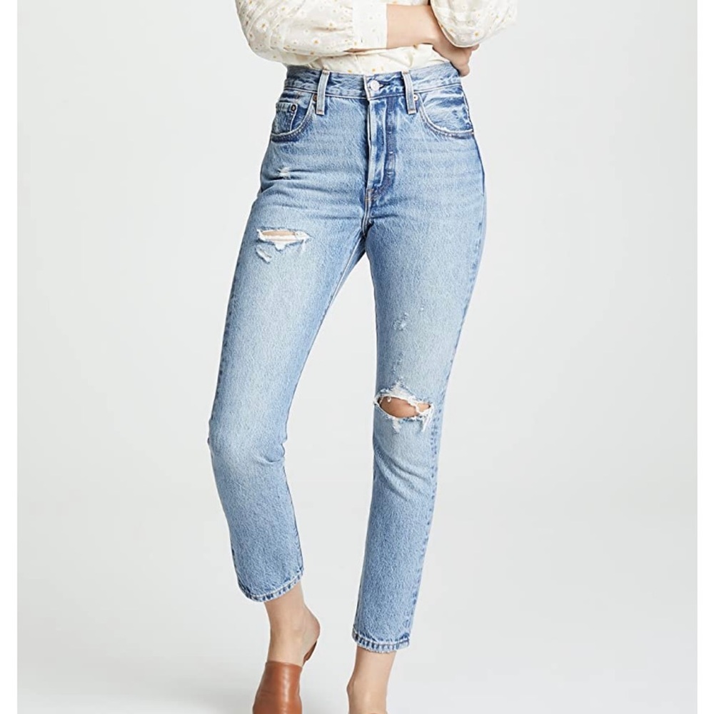 Levi's Premium 501 S Skinny Jeans Size 25